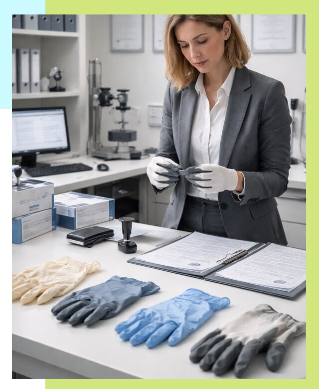 Сертификация перчаток в Лиски от 9300 р. | Алешин-Лск