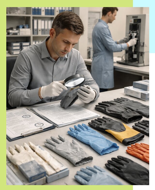 Сертификация перчаток и средств защиты продукции в Лиски