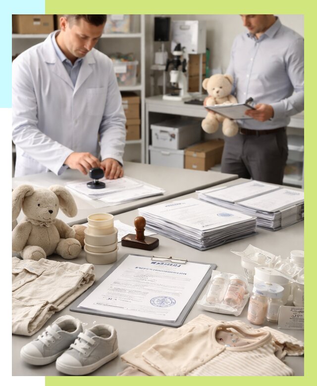 Сертификация детских товаров в Лиски от 16412 р. | Алешин-Лск