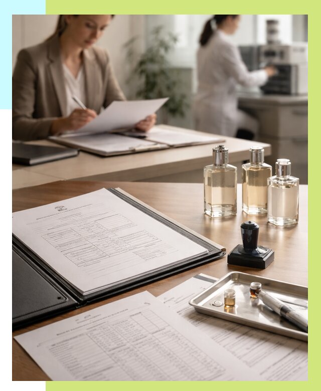 Сертификация парфюмерии в Лиски от 16412 р. | Алешин-Лск