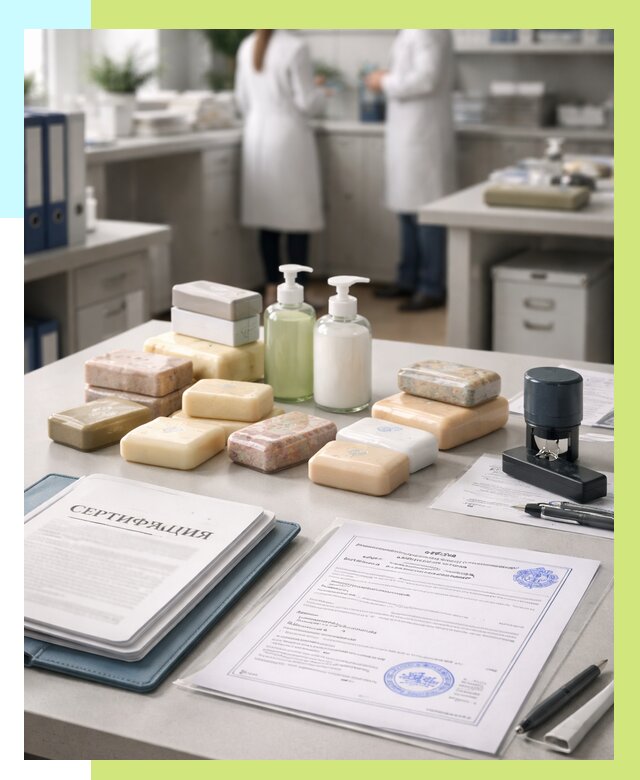 Сертификация мыла и сертификат на мыло в Лиски от 13129 | Алешин-Лск