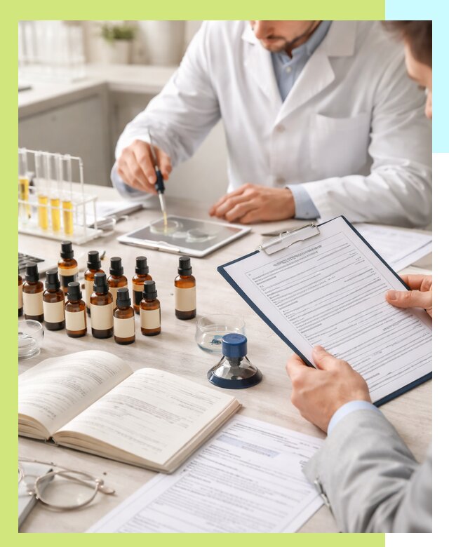 Сертификация эфирных масел и документация качества в Лиски
