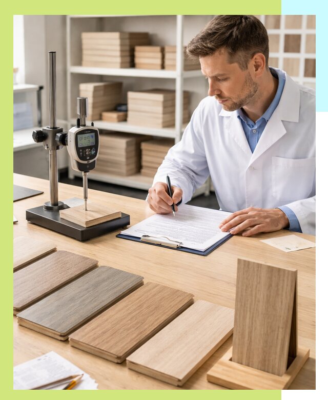 Сертификация ламината с испытаниями и оформлением документов в Лиски