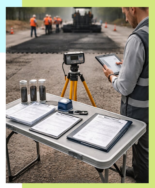 Сертификация асфальта в Лиски от 27353 р. | Алешин-Лск