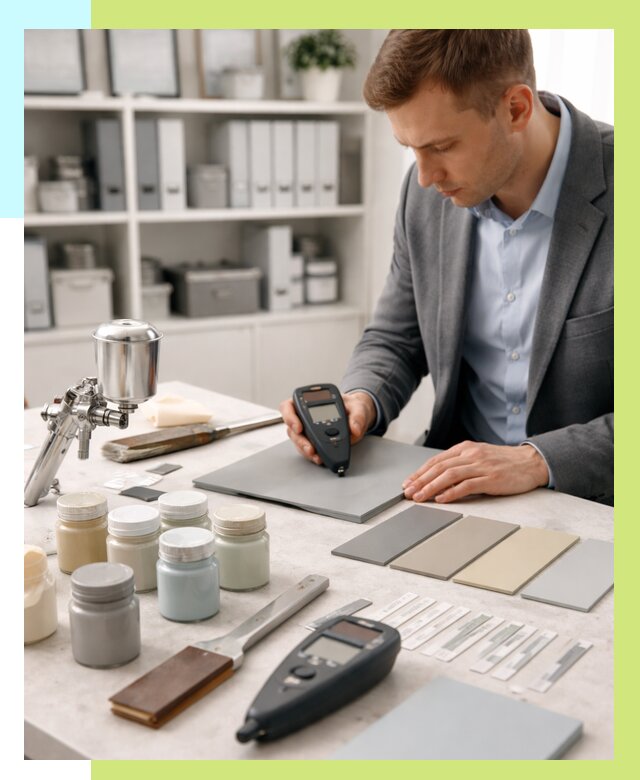 Сертификация краски в Лиски от 27353 р. | Алешин-Лск центр