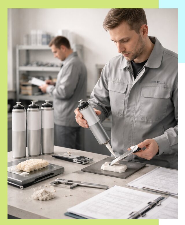 Сертификация монтажной пены и соответствие стандартам в Лиски