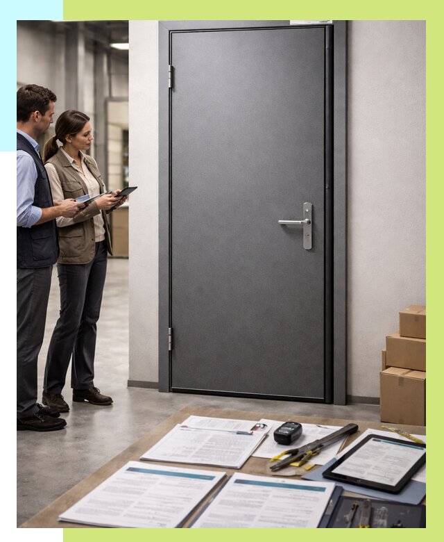 Сертификация противопожарных дверей в Лиски от 9847 р. | Алешин-Лск