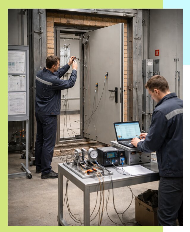 Сертификация противопожарных дверей в Лиски по ГОСТ и ТР