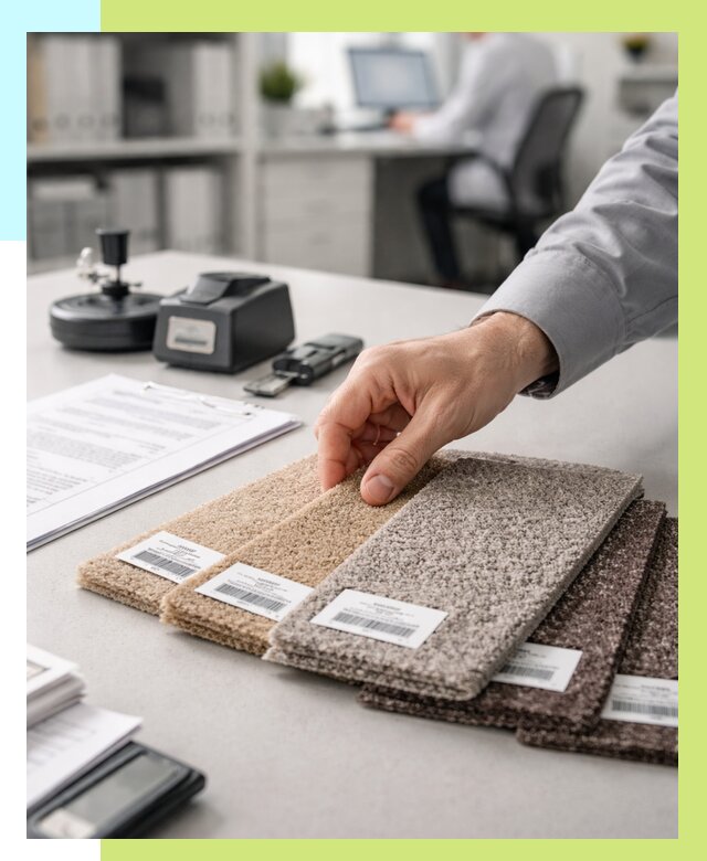 Сертификация ковролина в Лиски от 16412 р., Алешин-Лск