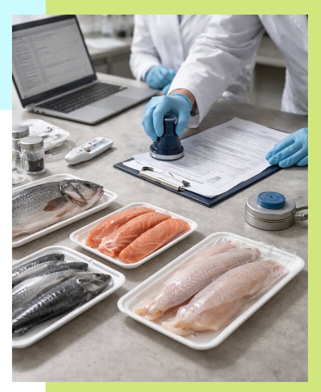 Сертификация рыбы и сертификат в Лиски от 16412 р. | Алешин-Лск