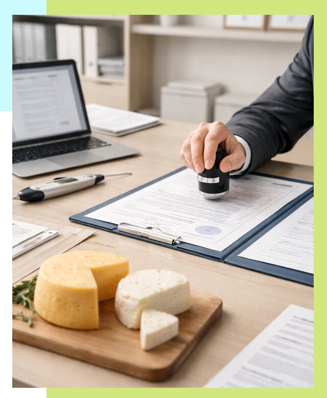 Сертификация сыров в Лиски от 16412 р | Сертификат на сыр Алешин-Лск