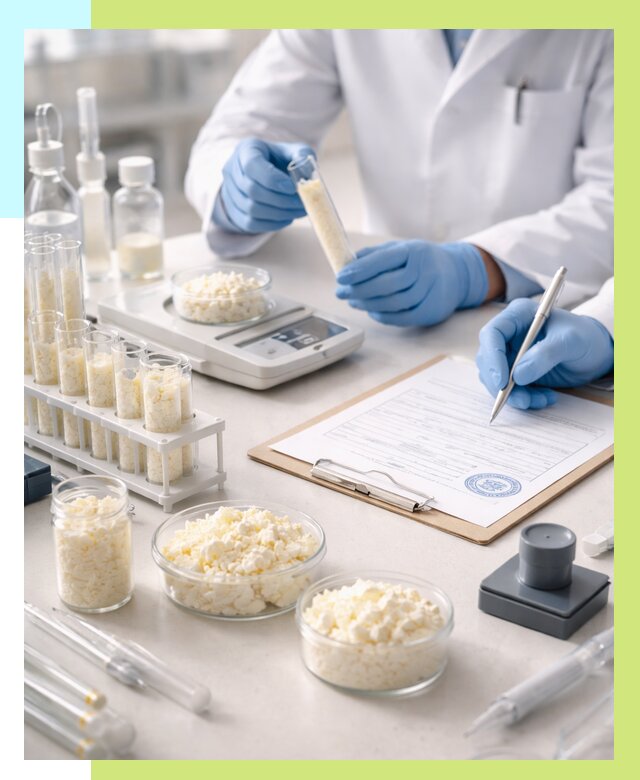 Сертификация творога в Лиски от 13129 р. под ключ | Алешин-Лск