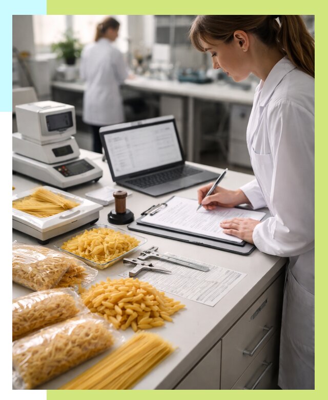 Сертификация макаронных изделий в Лиски от 16412 р. | Алешин-Лск