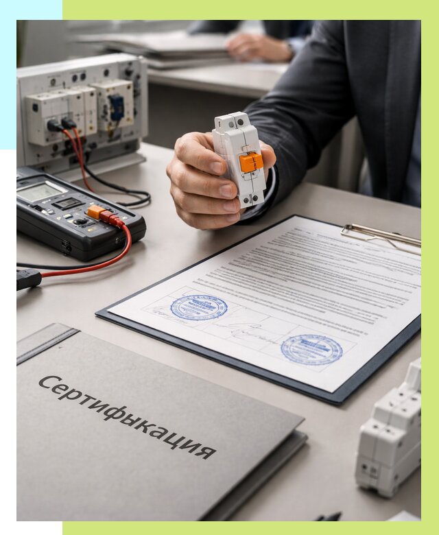 Сертификация выключателей под ключ в Лиски от 16412 р. | Алешин-Лск