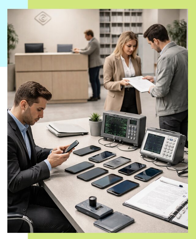 Сертификация телефонов в Лиски от 27353 р. под ключ | Алешин-Лск