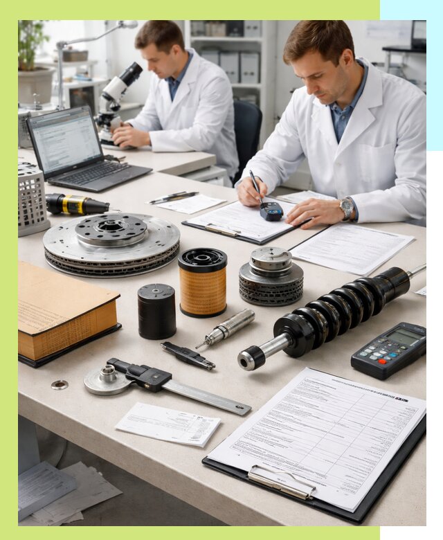 Сертификация автозапчастей и комплектующих в Лиски по ГОСТ