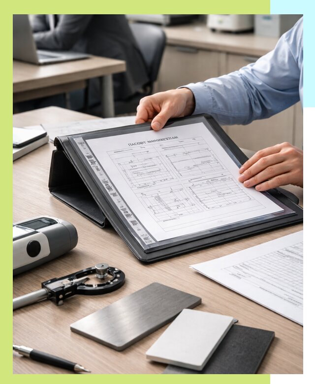 Оформление паспорта материала для продукции в Лиски