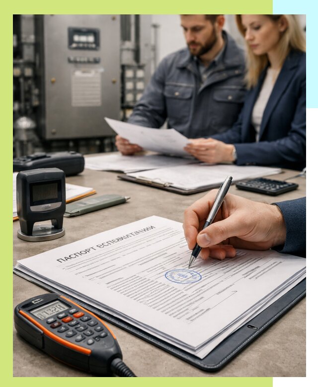 Оформление паспорта эксплуатации оборудования в Лиски