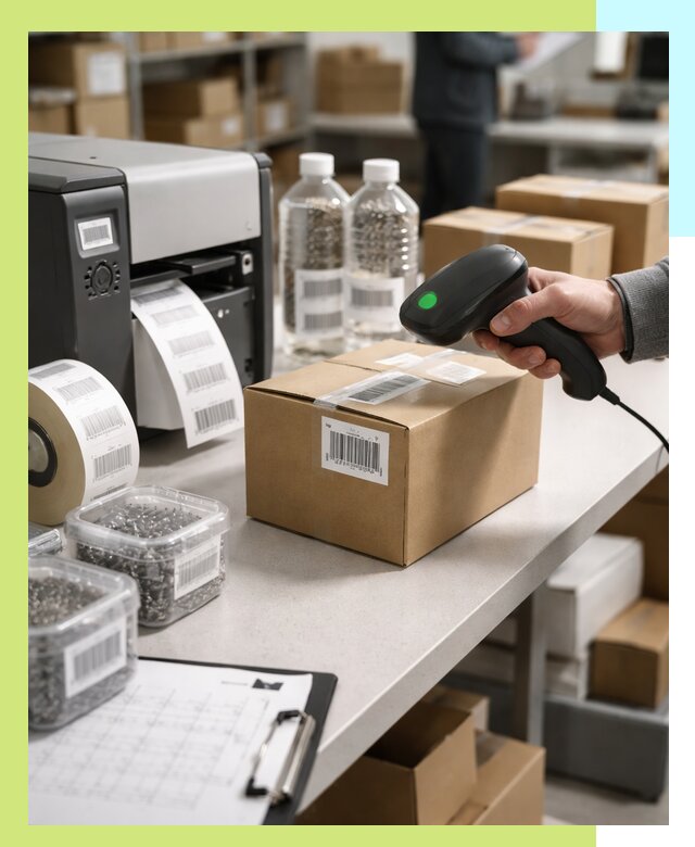 Штрихкодирование продукции и маркировка для продажи в Лиски