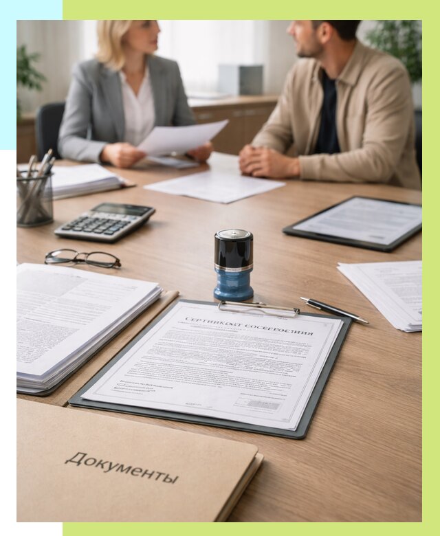 Сертификат соответствия на продукцию в Лиски от 16412 р.|Алешин-Лск