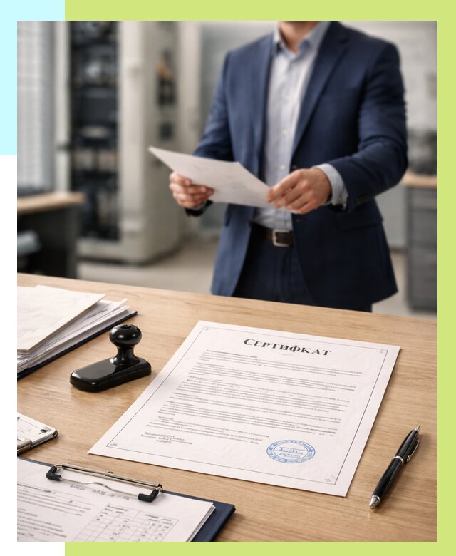 Сертификат на оборудование в Лиски от 16412 р. | Алешин-Лск