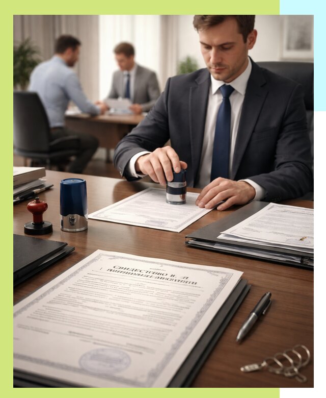 Оформление свидетельства о государственной регистрации в Лиски