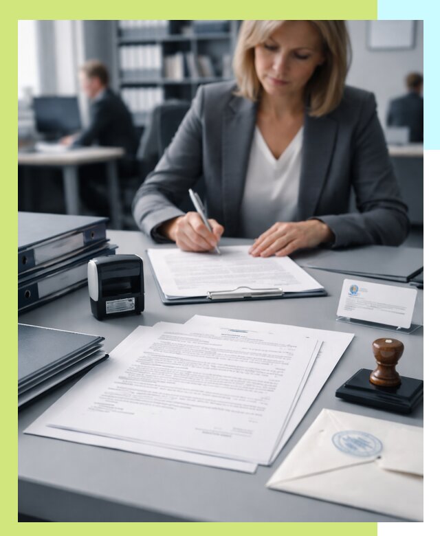 Оформление отказного письма для продукции и оборудования в Лиски