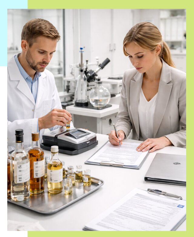 Заключение о спиртосодержании в Лиски, от 5471 р., Алешин-Лск