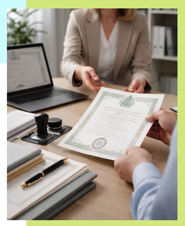 Халяль сертификат в Лиски, получить от 16412 р. | Алешин-Лск