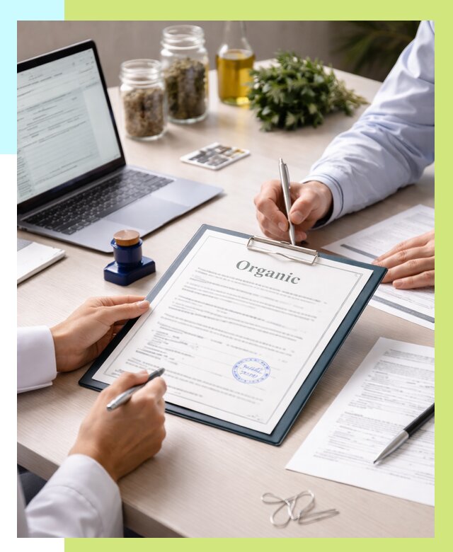 Оформление сертификат органик в Лиски от 32823 р. | Алешин-Лск