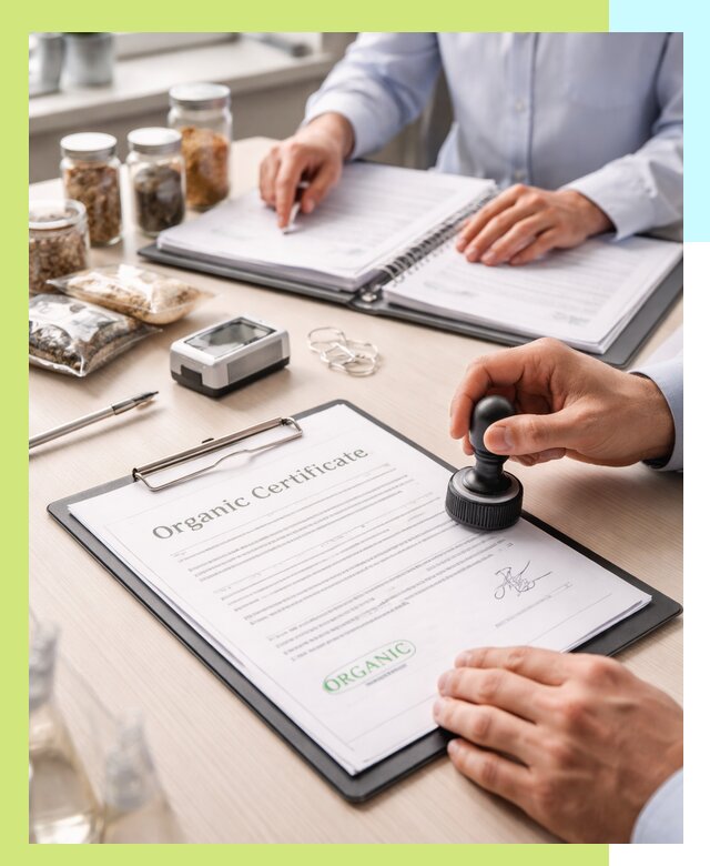 Получение органик сертификата для продукции в Лиски