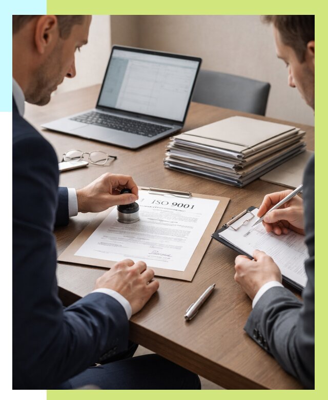 Сертификат ISO 9001 в Лиски купить от 87528 р. | Алешин-Лск