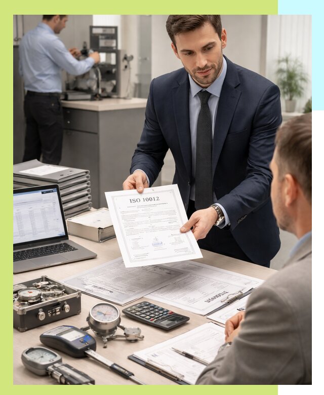 Выдача сертификата ISO 10012 по требованиям метрологии в Лиски