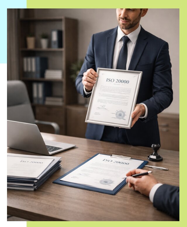 Сертификат ISO 20000 в Лиски под ключ от 131292 р., Алешин-Лск