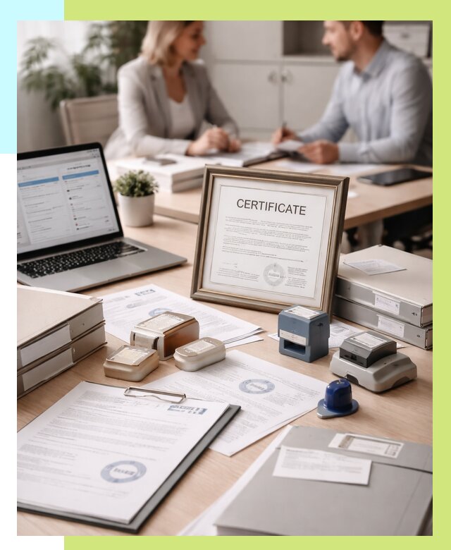 Сертификация компании в Лиски от 49235 р. | Алешин-Лск — заказ